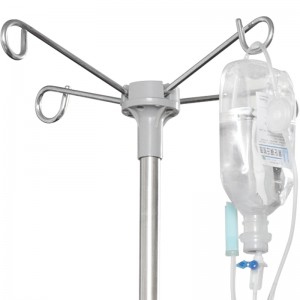 P005-IV Pole With 4 Hooks
