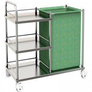 SKH027 Stainless Steel Morning Care Trolley