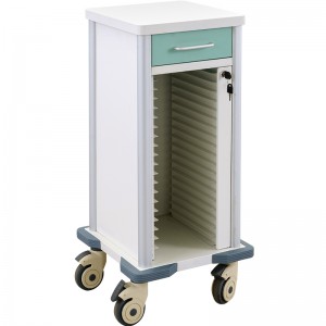 SKR024 Color Painted Case History Folder Trolley