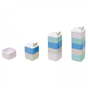 P025-Four-color Medicine Tray