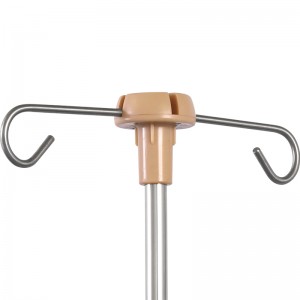 P004-IV Pole With 2 Hooks